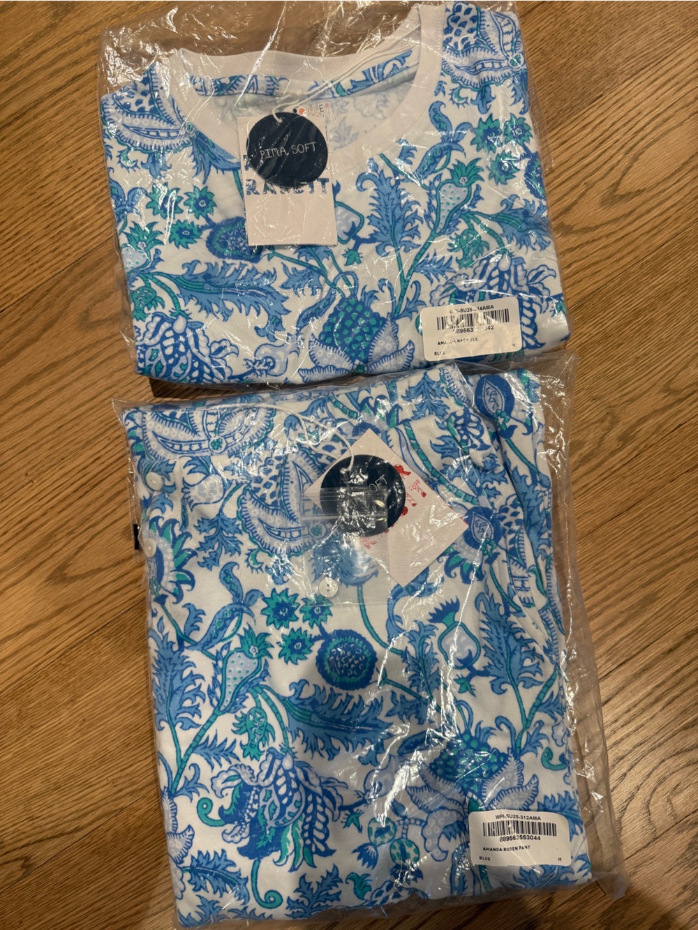 NEW Women’s Roller Rabbit Blue Amanda Boden Set